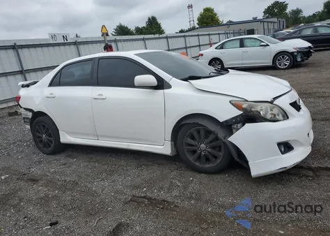 2010 Toyota Corolla Base from USA, damaged, VIN 2T1BU4EEXAC444955